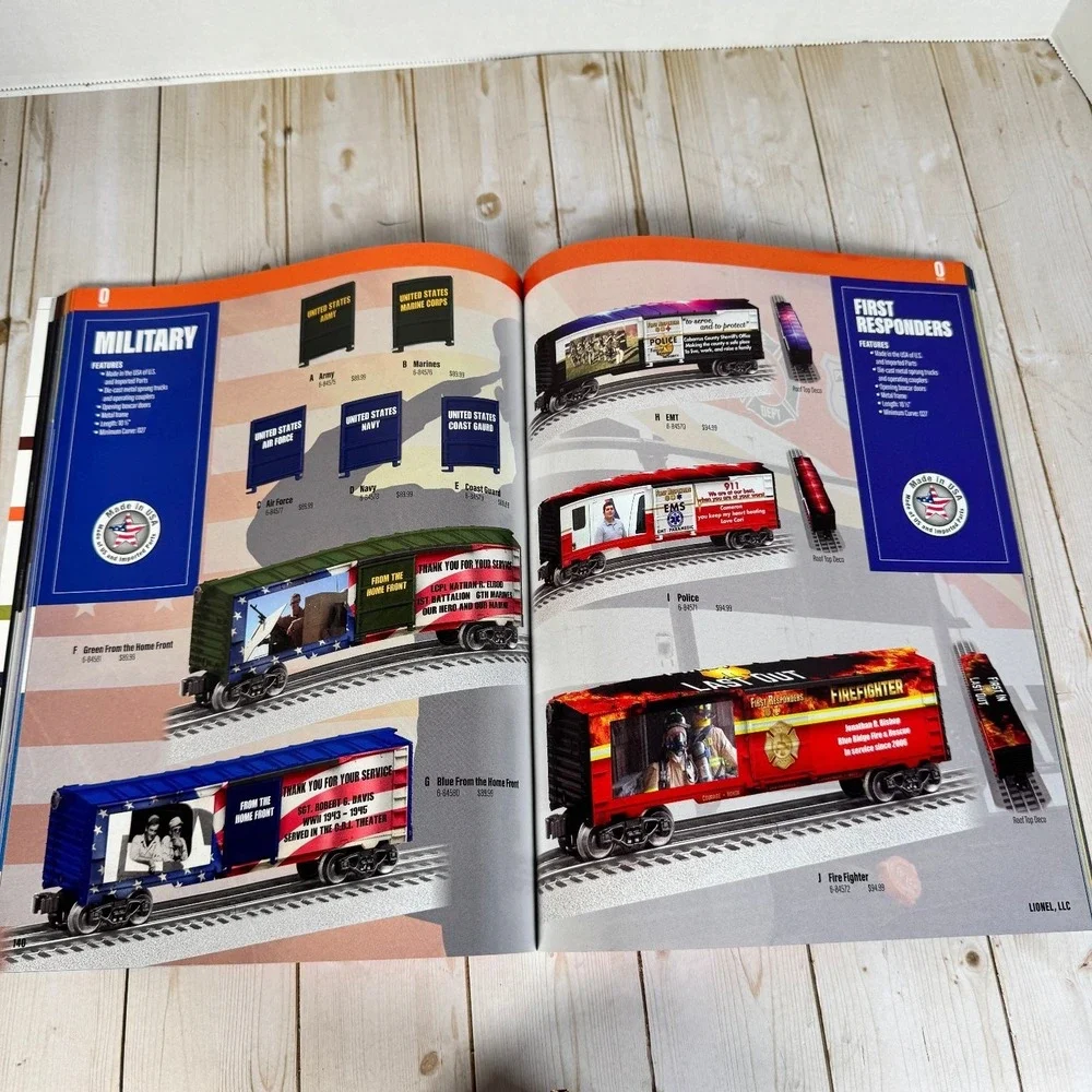 Lionel 2018 Product Catalog O Gauge O Scale American Flyer Model Trains